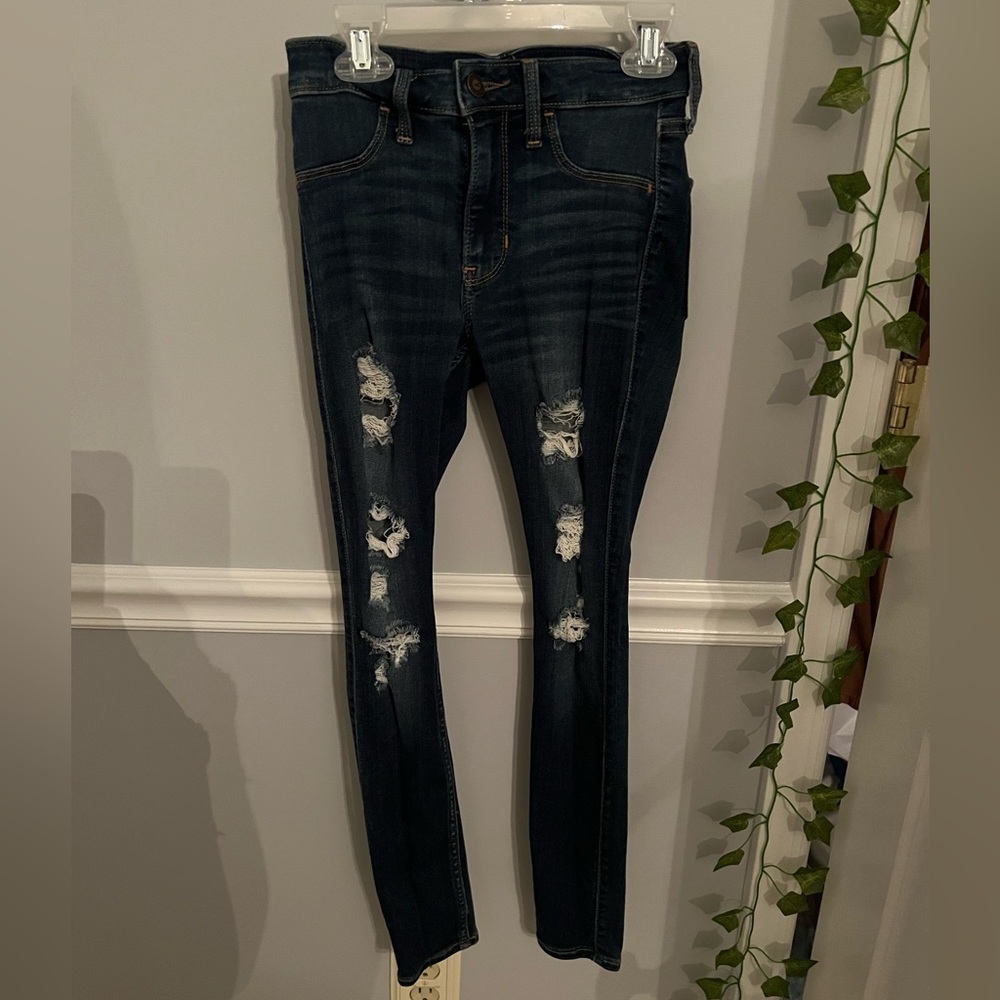 Hollister - mid rise, jeans leggings